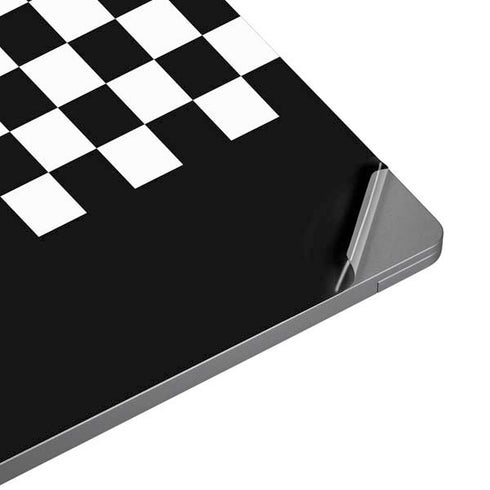 Checkerboard Split Universal Laptop 16.6in (13.4 x 9.7in) Skin